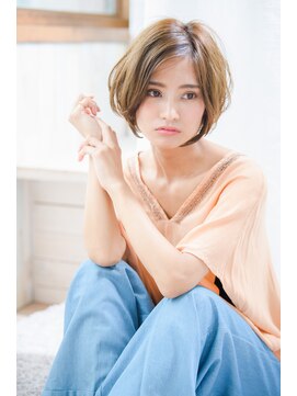 ネオリーブクレア 綱島店(Neolive Krea) 30代40代ママおすすめ☆お手入れ簡単エアリーショートボブ