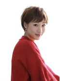 【sorriso hair桜山】 小顔に大人かわいい耳かけショートヘア