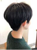 【ma'amZee conn小林】丸み可愛いハンサムショート