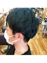 ブレス バイ ファースト 大和吉岡店(Breath by first)&nbsp;ツーブロックマッシュ×大人ニュアンスパーマ【stylist西條】