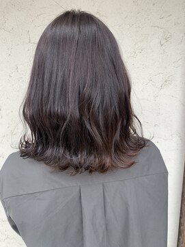 ベイス アワジ(BASE) ナチュラルな外ハネログ