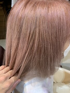 ラ メール ヘア デザイン(La mer HAIR DESIGN) ピンクカラー★ハイトーンカラー
