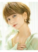 【Lond azur】ふわっと女性らしい抜け感小顔ショート