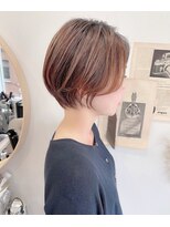 前髪カール/ネオシースルーバング/くびれボブ［銀座］