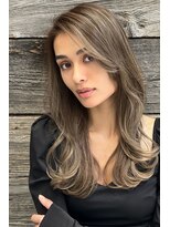 トルネード(TORNADO) ハニーグレージュハイライトレイヤーカット n1.30