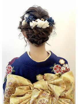 クレドガーデン 綾瀬店(CRED GARDEN) 成人式 卒業式 振袖 袴 ヘアセット/アレンジ/ハーフアップ/綾瀬n
