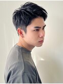 【SiSTA】田中刈り上げツーブロックアップバングベリーショート