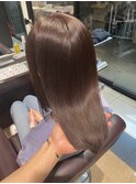 【ZEST立川 橋本姫奈】髪質改善×柔らかカカオブラウン
