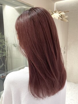 マイル 渋谷(mile) ピンクカラー/レイヤーカット/こなれハイトーン[渋谷駅]