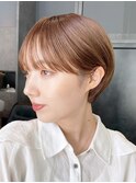 ナチュラルショート_ショコラアッシュヘルシースタイル_ba410301