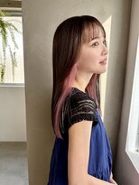 シセイ 青山(SHISEI) インナーカラー/ピンクカラー/髪質改善/前髪カット［南青山］