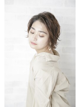 ルルディ バイ アフロディーテ銀座(luludi by APHRODITE) レッドブラウン/イメチェン/ハッシュカット/似合わせカット/銀座