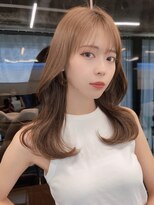 アリュウル 表参道 青山(Allure)&nbsp;褒められる。憧れ韓国くびれヘア/顔まわりカットレイヤーカット