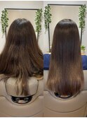 【Before→After】髪質改善トリートメント/ヘッドスパ/ケアプロ