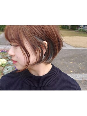 8割のお客様がボブ・ショートヘアをオーダー！歴15年以上のStylist在籍。「自分らしいスタイル」が見つかる