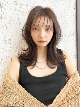 ラグーンアライブ(LAGOON ALIVE) -LAGOON ALIVE-新田/前髪/ベージュ/グレージュ/髪質改善/韓国