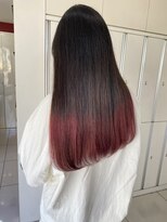 クラム(clam.)&nbsp;毛先グラデーション×Aujuaトリートメント