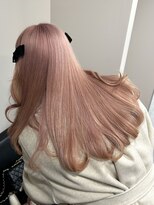 ベレーザ 渋谷(BELEZA)&nbsp;6898ベビーピンクハイライトグラデーション艶髪ハイトーンカラー