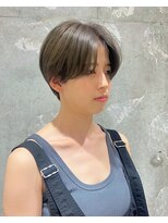 トマト(TOMTO) 【RENA】ハンサムショート_マッシュショート_グレージュ