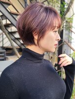 ビュートリアム 青山(BEAUTRIUM)&nbsp;ショートボブ小顔カット大人ヘア髪質改善30代40代50代表参道青山