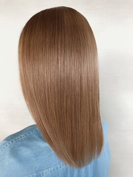 ヘアーメイクユニティ(Hair Make UNITY) ケアカラー×ストレート