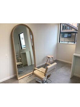 スタイリスト一人のプライベートサロン＊マンツーマン施術だから細部にまでこだわったスタイルが叶う♪