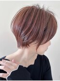 愛されショート＆ピンクブラウン