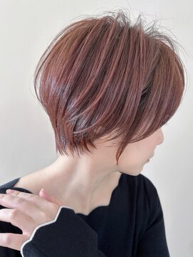 アナザヘアー なんば 高島屋前店(ANAZA hair) 愛されショート＆ピンクブラウン
