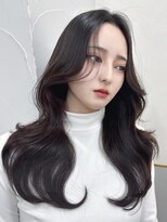 シーテ(Ciete)&nbsp;韓国ヘア名古屋ハイレイヤー顔まわりカット前髪ボブタッセル小顔