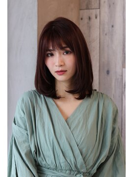 アットウィルヘアー(at will hair) ミディアムボブナチュラルレイヤー