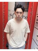 仙台 メンズパーマ メンズショート フェザーパーマ 理容室