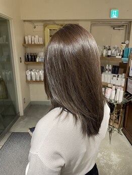 トコノバ(toconova)の写真/サラツヤな髪が楽しめる人気沸騰中の酸熱「髪質改善トリートメント」「TOKIO」「コアミー」など取扱い♪