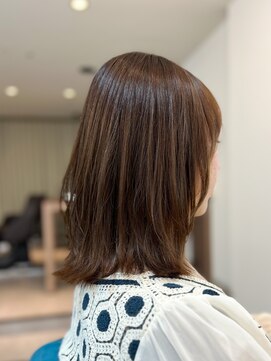 アメイズトーキョー 札幌大通(Amaz! tokyo) 小顔ネビージュワンレン/縮毛矯正/髪質改善/ツヤ髪/くせ毛