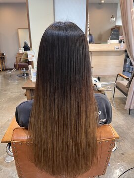 スアバイキキ(SuA by kiki.) 似合わせカット/透け感バング/ぱつっとボブ/ 韓国ウェーブ