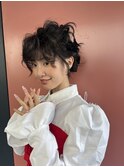 パーマ/ヘアセット/リボンアレンジ