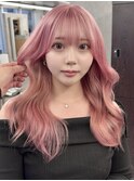 韓国風ペールピンク