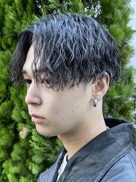 ロンド ローガン 名駅(Lond LOGAN) 【Lond LOGAN亀井】メッシュ×ツイストスパイラル メンズパーマ