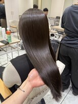 ゼスト フィーノ(ZEST fino)&nbsp;【橋本姫奈】オリーブベージュ×髪質改善トリートメント