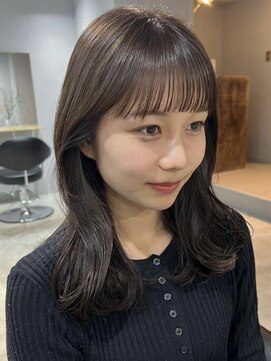 アーク 表参道(arc) ミディアム×くすみベージュ