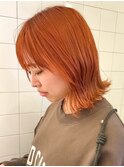 (c13)大人ショートハイライト髪質改善キッズカット前髪30代40代