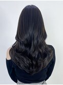 ロングおくれ毛韓国ヘア顔周りレイヤー美髪_ba554702