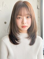 こなれヘアモテ髪小顔カット前髪似合わせカットイメチェン