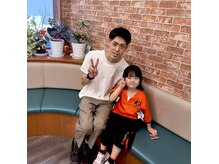 かりあげくん 本店の雰囲気（パパとご来店♪ファーストカットをさせていただきました。）