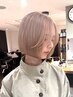 カット+3stepトリートメント#原宿#表参道#ベージュカラー#ダブルカラー