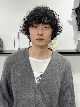 ユーリカ(Eurica) メンズハードパーマ/メンズパーマ/メンズ/くるくるパーマ