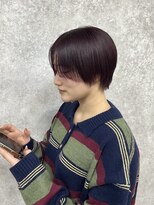 ミニム ヘアー(minim hair)&nbsp;【minim×しゅんと】ワインレッド