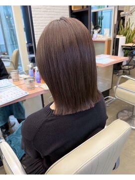 ディフィーノ 赤坂(DIFINO) 顎下ボブ/ショコラブラウン/髪質改善/透明感カラー
