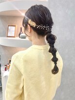 ヴィサージュアクト(VISAGE a.c.t)&nbsp;大人かわいい編み下ろしアレンジ