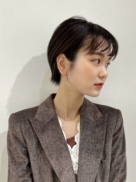 サンルーム(SUN room) 顔周り似合わせ ハンサムマッシュショートレイヤー