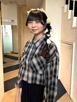 ラパンセノアール(LA PENSEE NOIR)&nbsp;編みおろしヘア